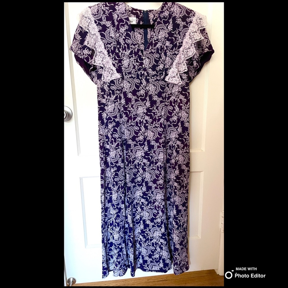 Vintage 70s/80s Jessica McClintock Gunne Sax Dress